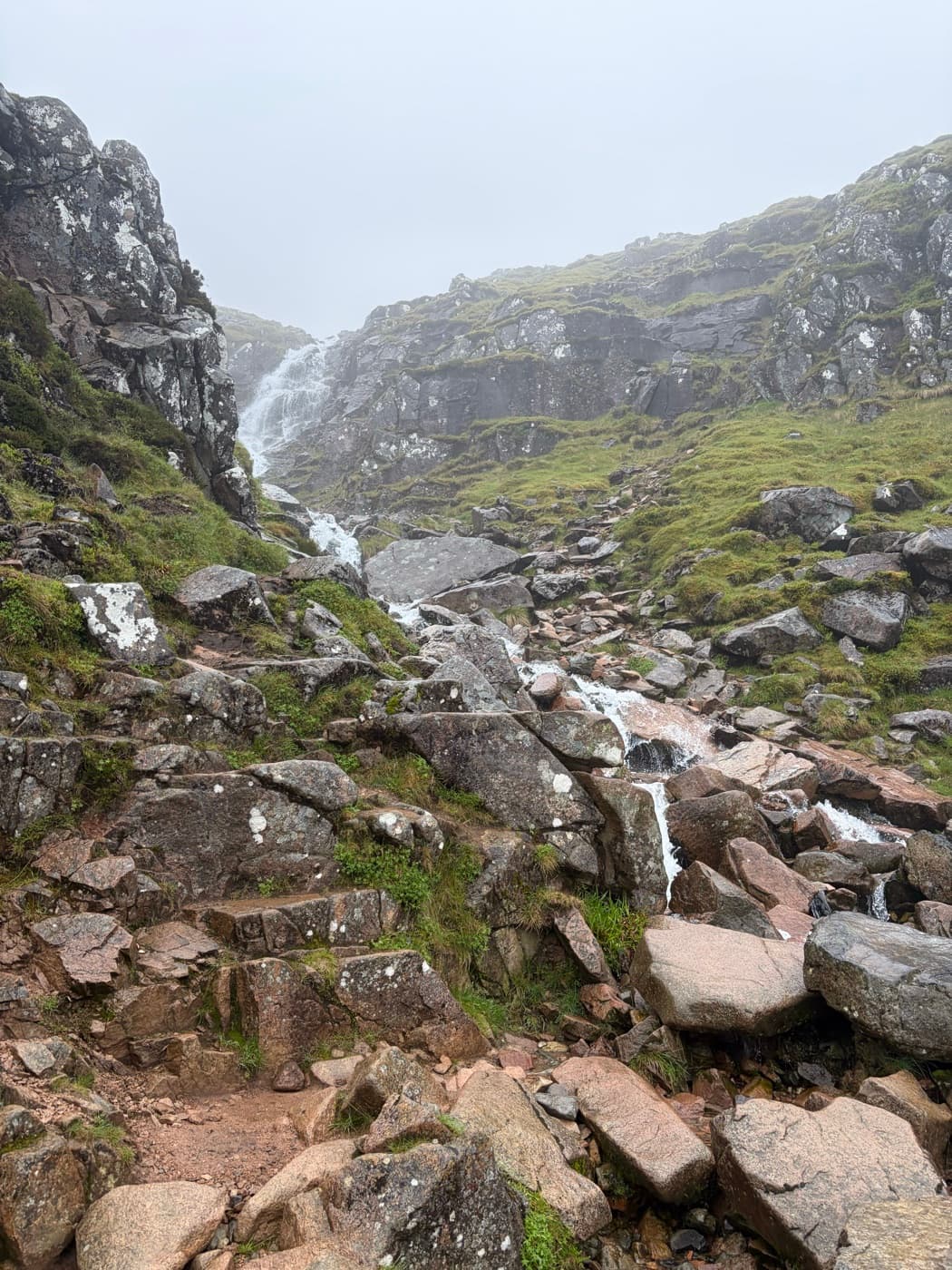 JPEG preview of the misty waterfall HEIC sample